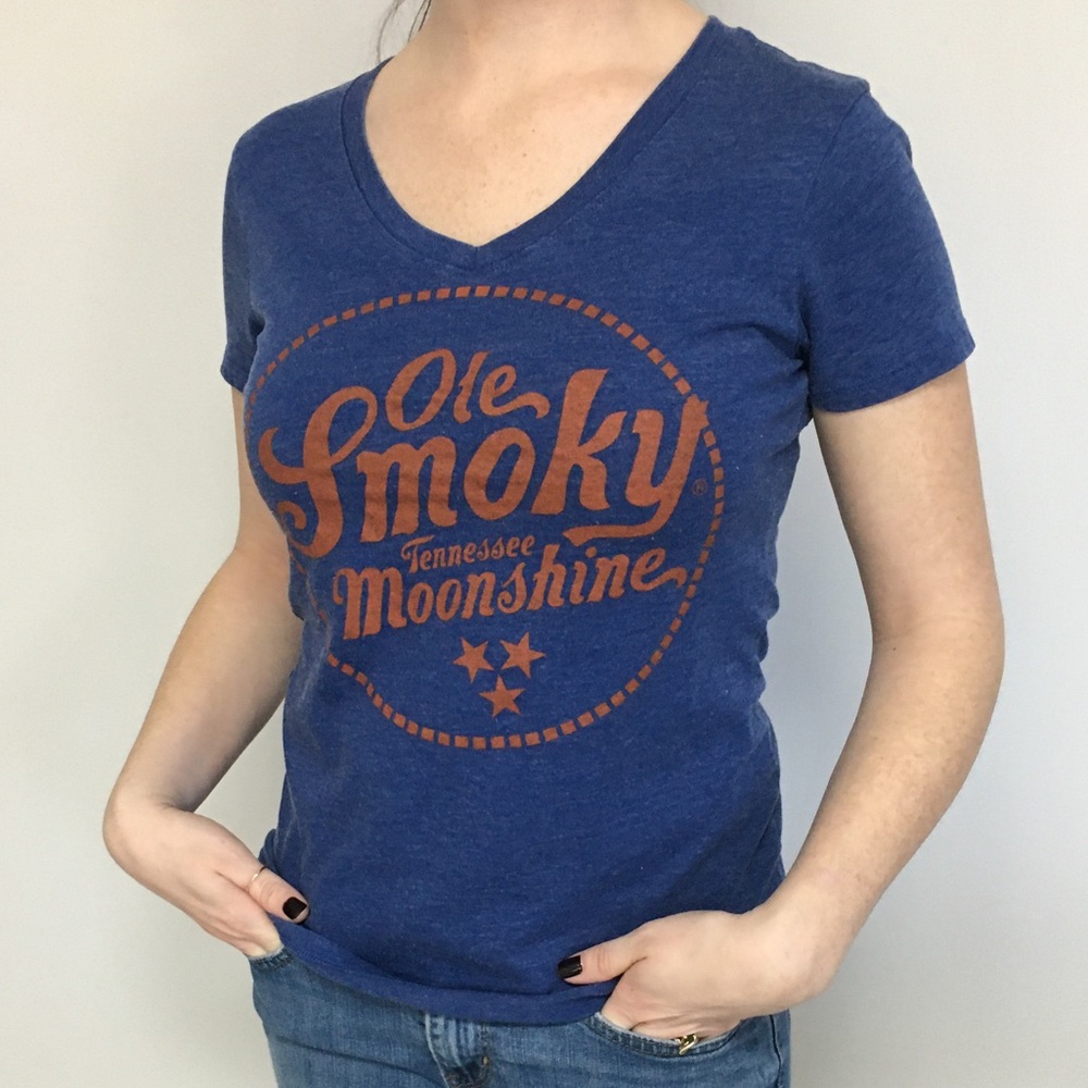Ole Smoky Moonshine vneck tee
